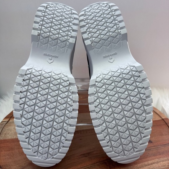 Converse CTAS Lugged 2.0 High Top Black Leather Boots Men 8.5‎ Women 10.5 - Picture 10 of 12